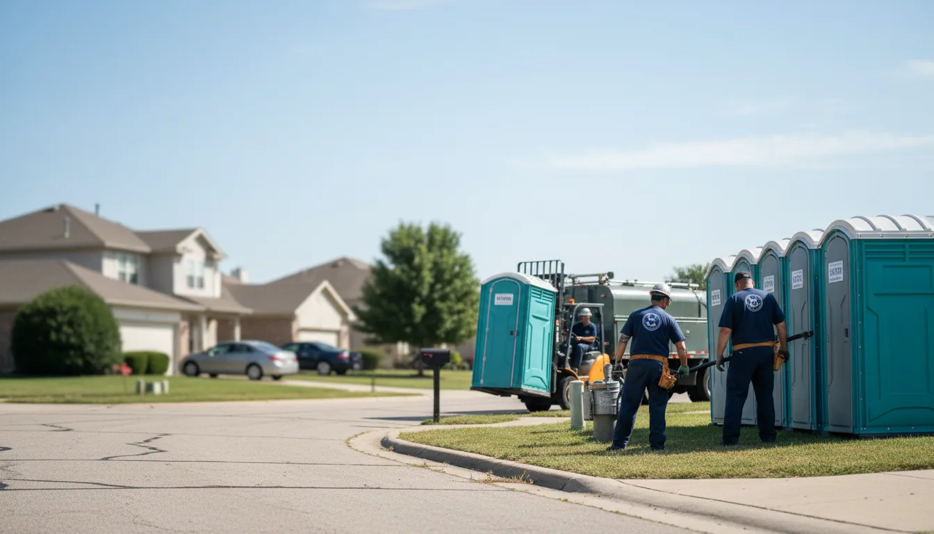 Porta Potty Rental in Thayer, IL near me